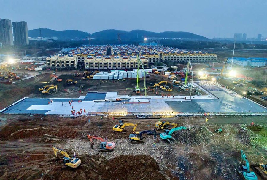 ​មន្ទីរពេទ្យ​ចិន​សម្រាប់តែអ្នកផ្ទុកវីរុសកូរ៉ូណាថ្មី ថា​ប្រើពេលតែ ៦ថ្ងៃ សង់ជិតរួចហើយ