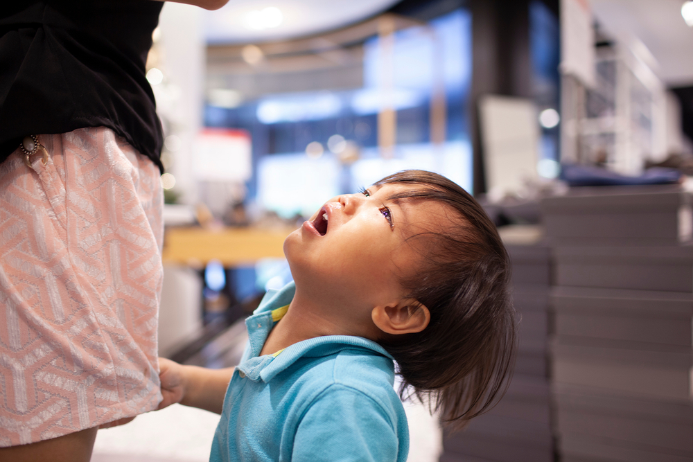 ​កូន​យំចង់បាន​របស់អ្វីមួយ ប៉ាម៉ាក់មិន​ចង់​ឲ្យ តើ​ត្រូវបដិសេធបែបណាមានប្រសិទ្ធភាព?​